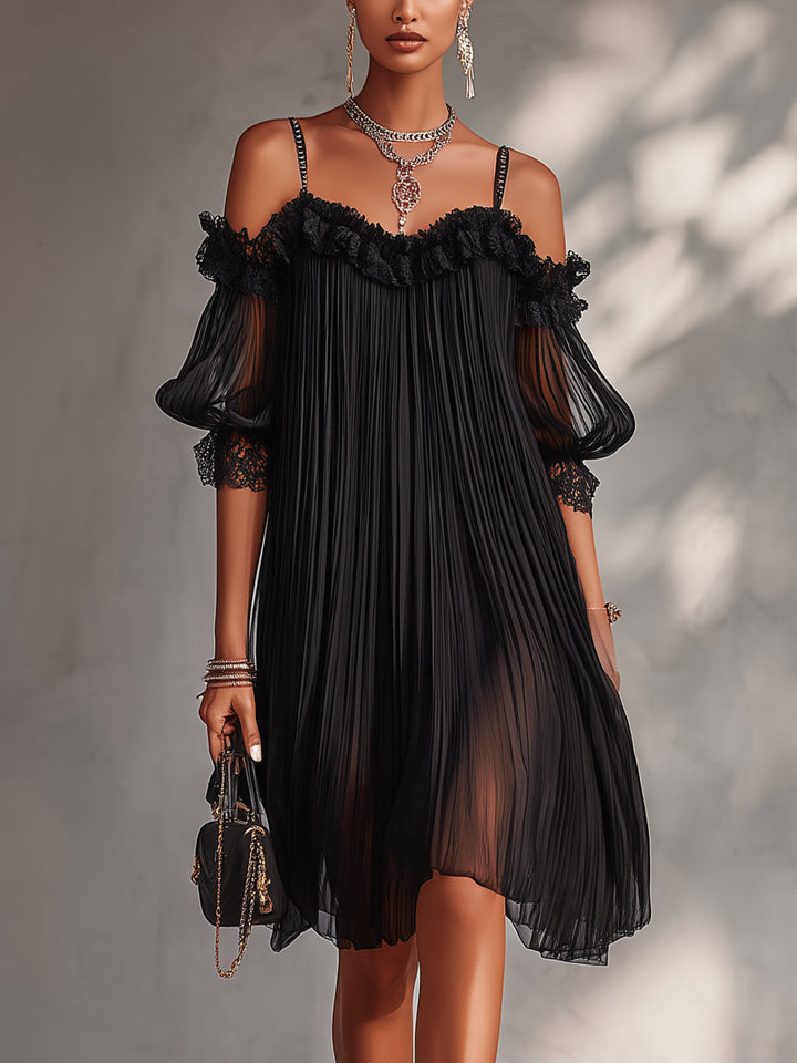 Cordelia | Off-Shoulder Mini Dress