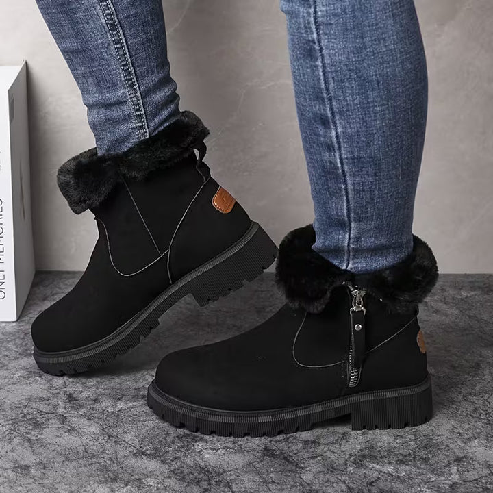 Elara | Cozy Plush Boots
