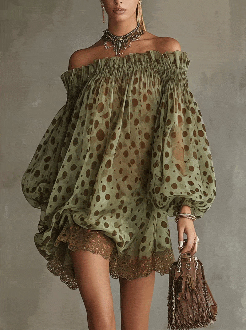 Mireille | Polka Dot Dress