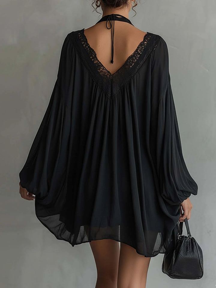 Luna | Halter Mini Dress