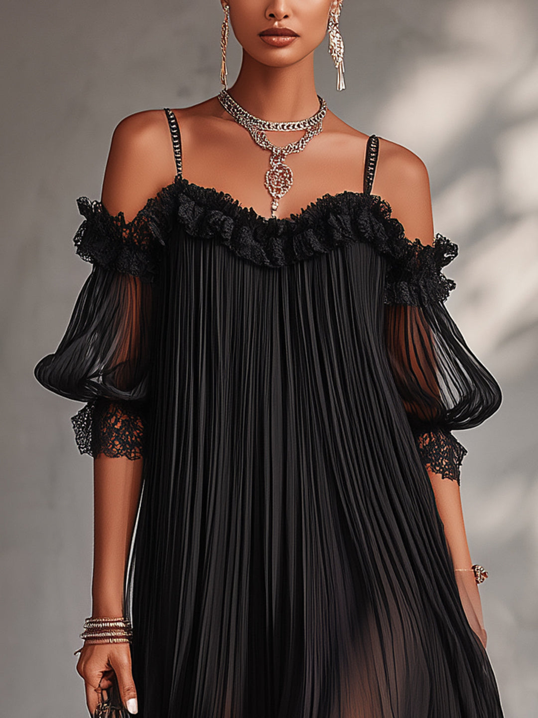Cordelia | Off-Shoulder Mini Dress