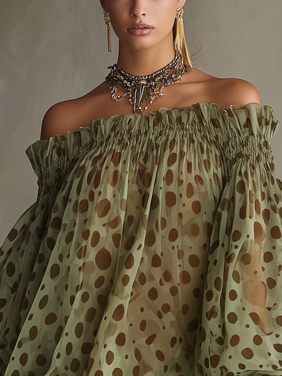 Mireille | Polka Dot Dress