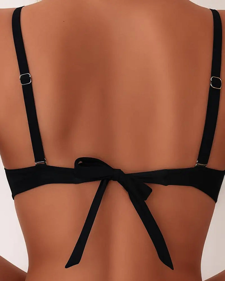 Mira | Backless Bikini Set