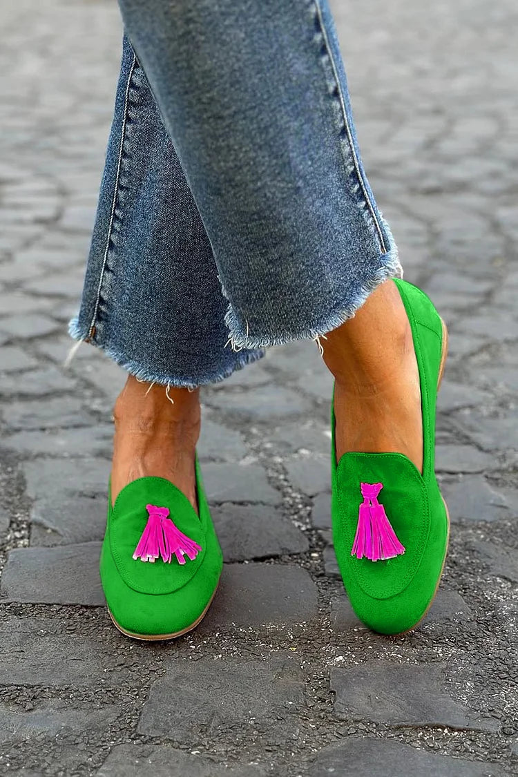 Cassandra | Tassel Loafers