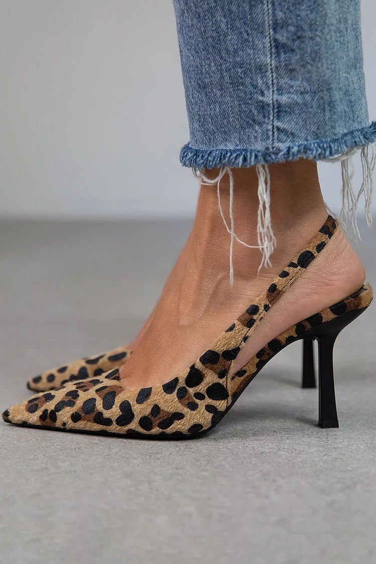 Aurelia | Slingback Stiletto Heels
