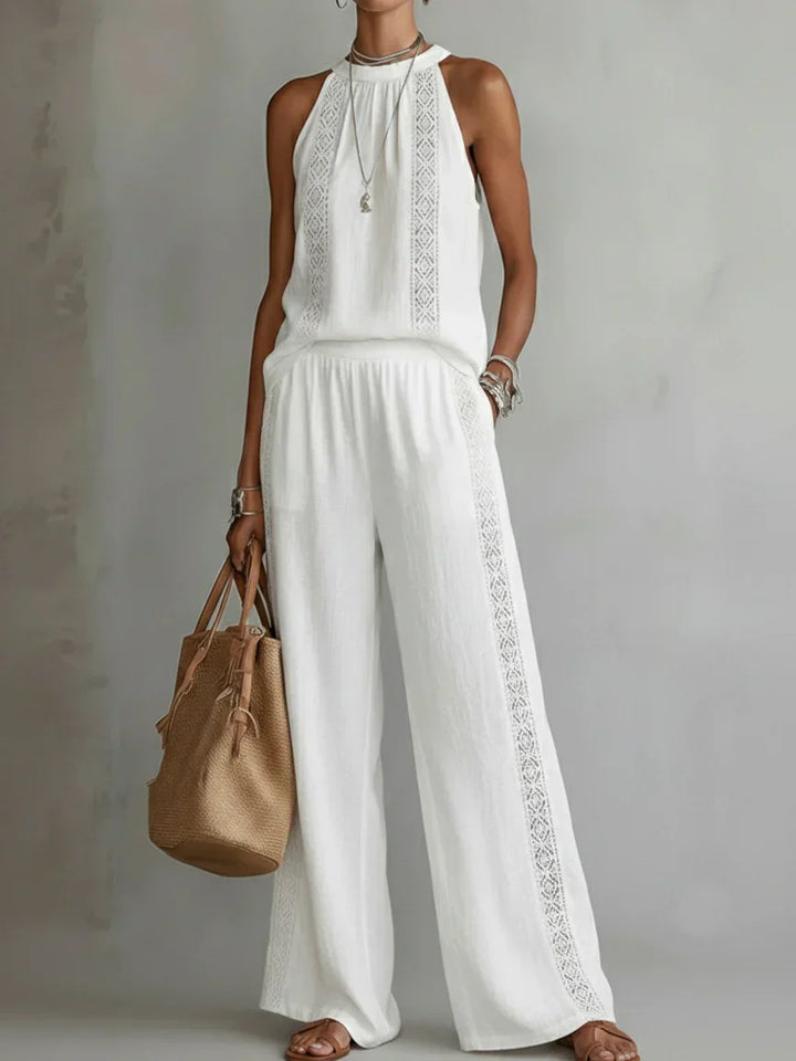 Elena | Halter Two-Piece Set