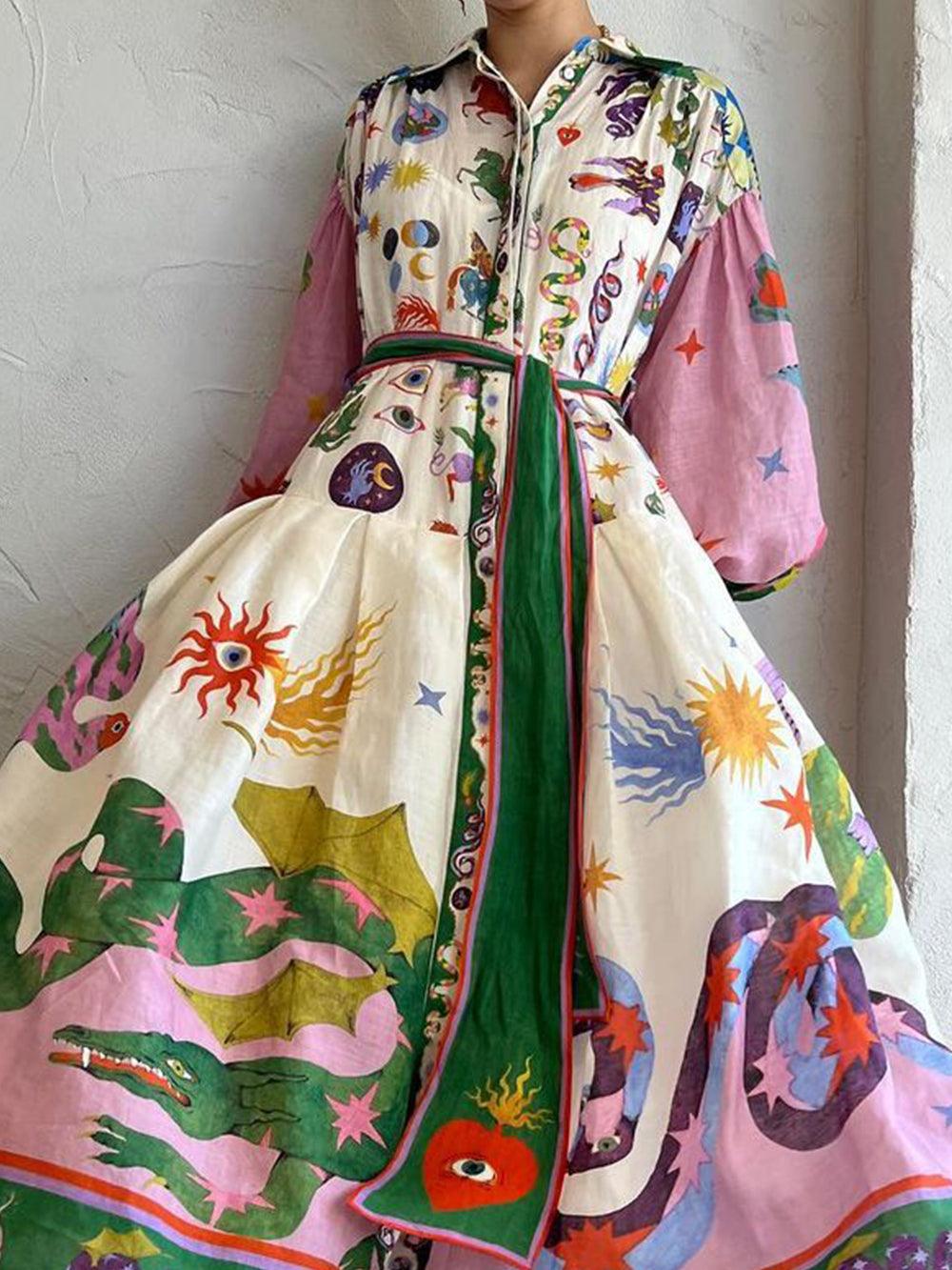 Cassandra | Pleated Loose Dress