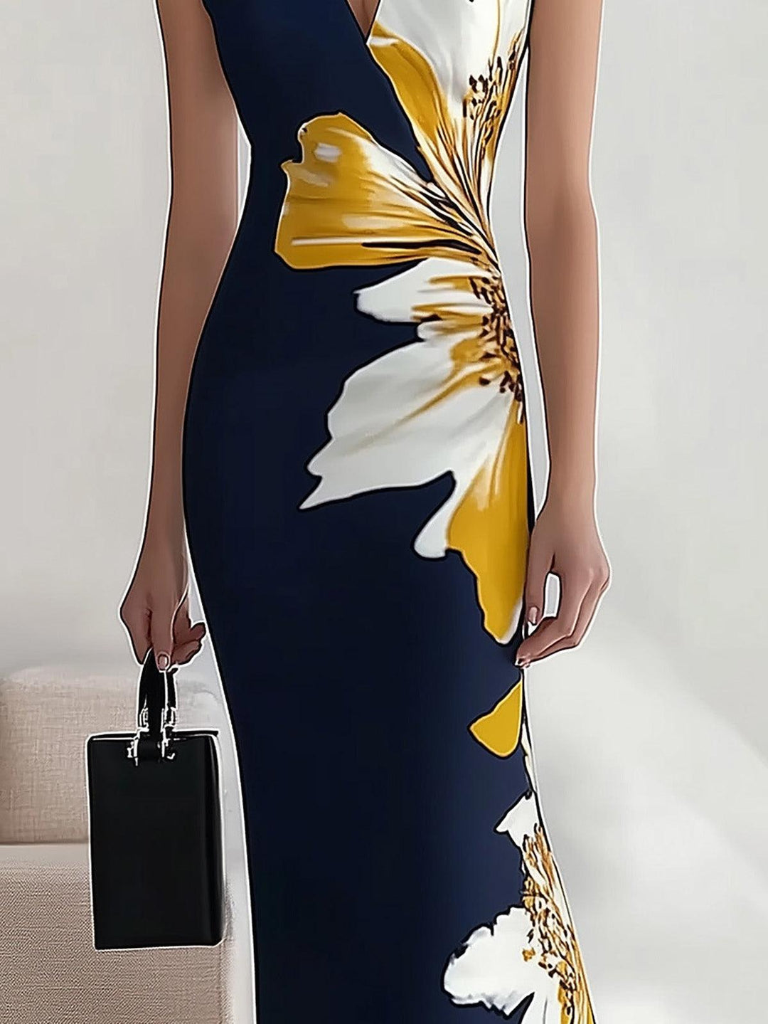 Aria | Elegant Midi Dress