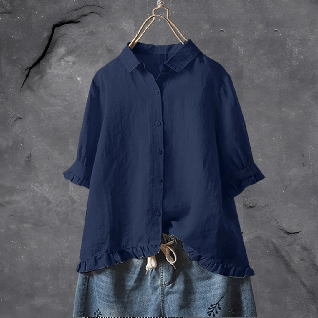Elowen | Linen Blouse