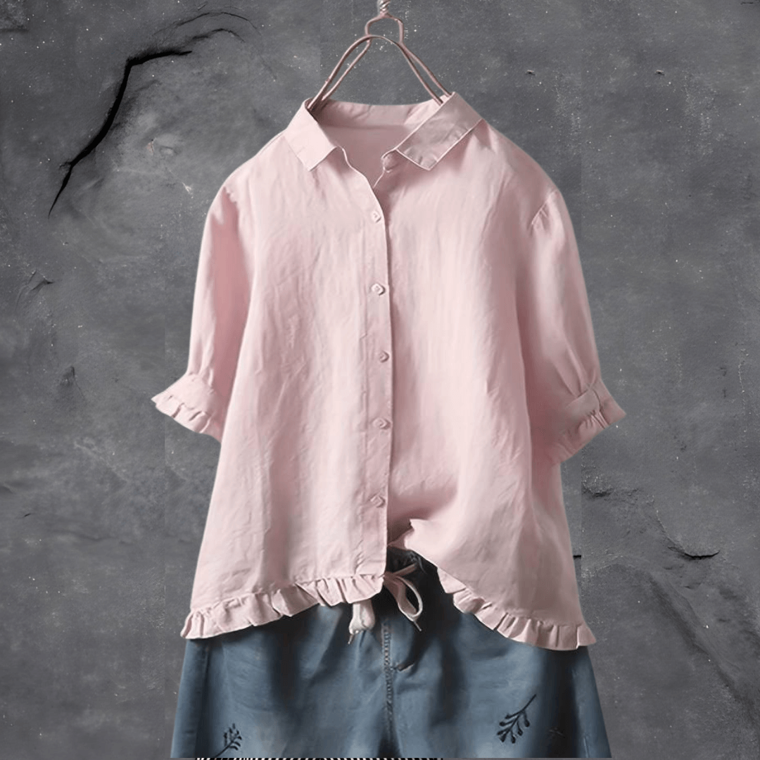 Elowen | Linen Blouse