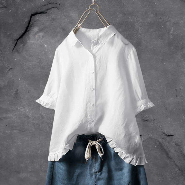 Elowen | Linen Blouse