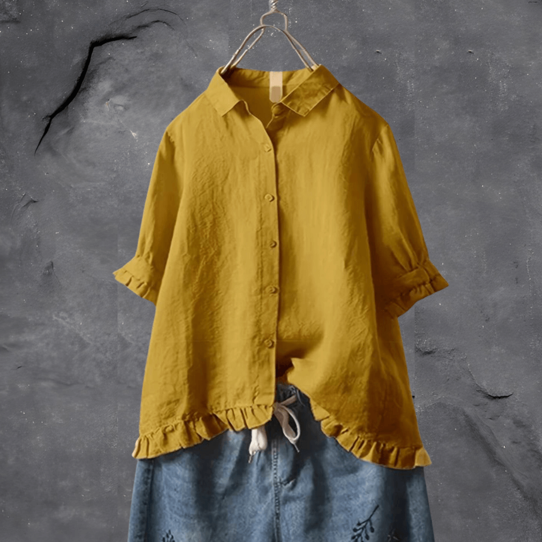 Elowen | Linen Blouse