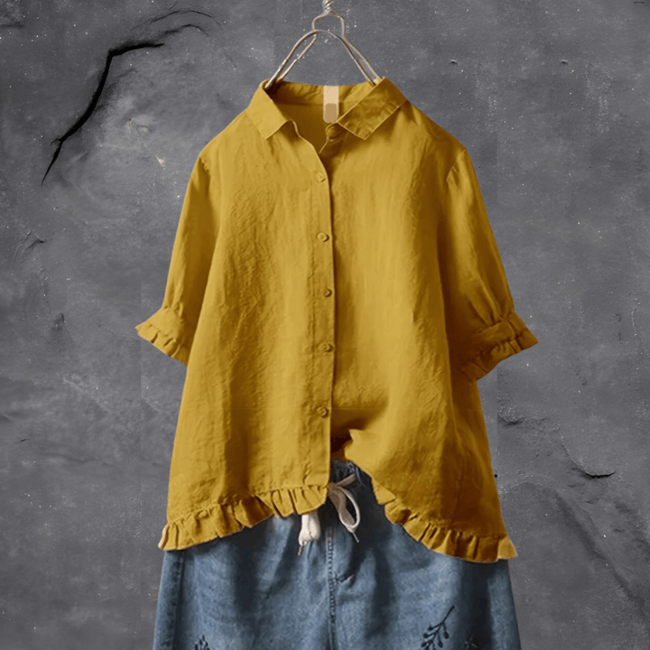 Elowen | Linen Blouse