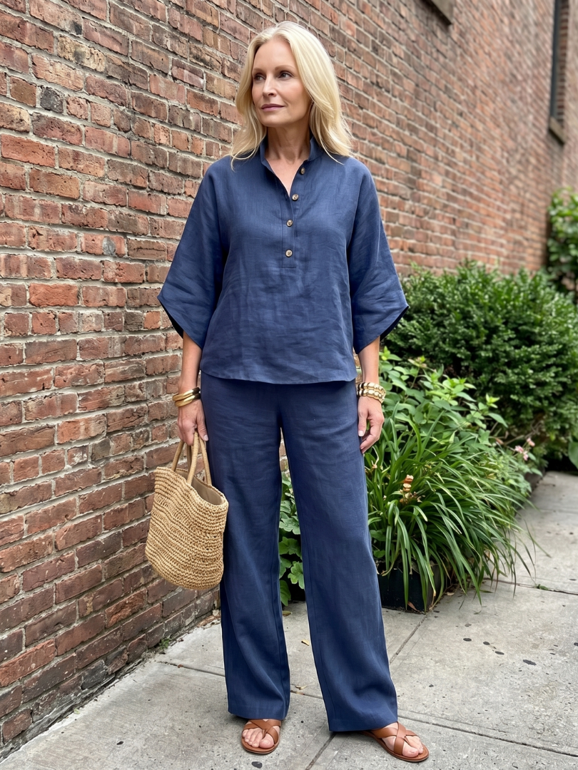 Lila | Relaxed Tunic Set