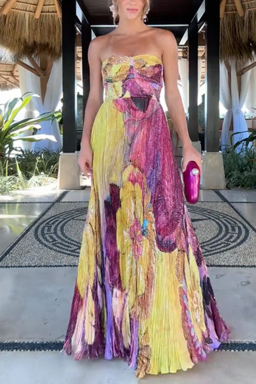 Celia | Floral Maxi Dress