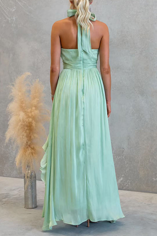 Celia | Halter Maxi Dress