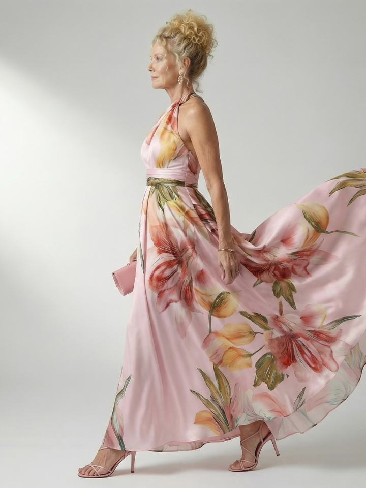Liora | Floral Maxi Dress