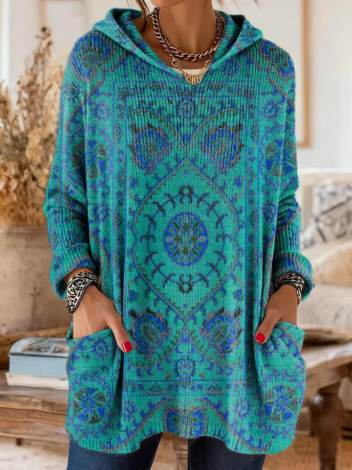 Isolde | Hooded Knit Tunic