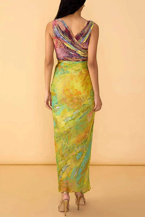 Sophie | V-Neck Maxi Dress