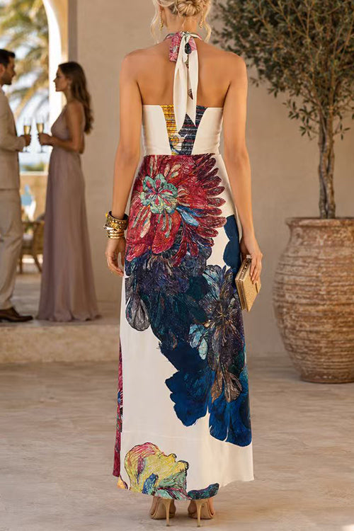Iris | Sleeveless Maxi Dress