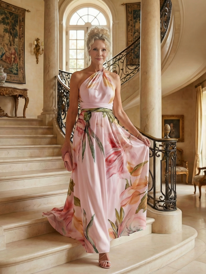 Liora | Floral Maxi Dress