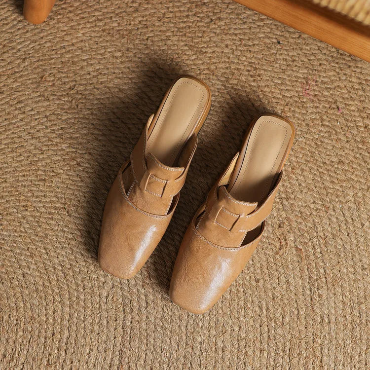 Elowen | Leather Mules
