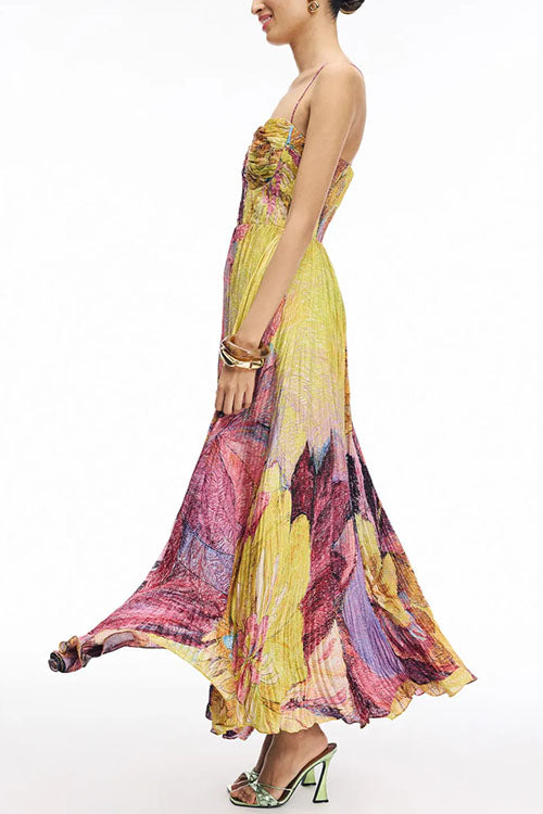 Elara | Floral Maxi Dress