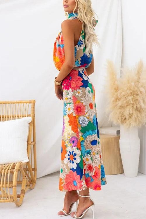 Lila | Floral Maxi Dress