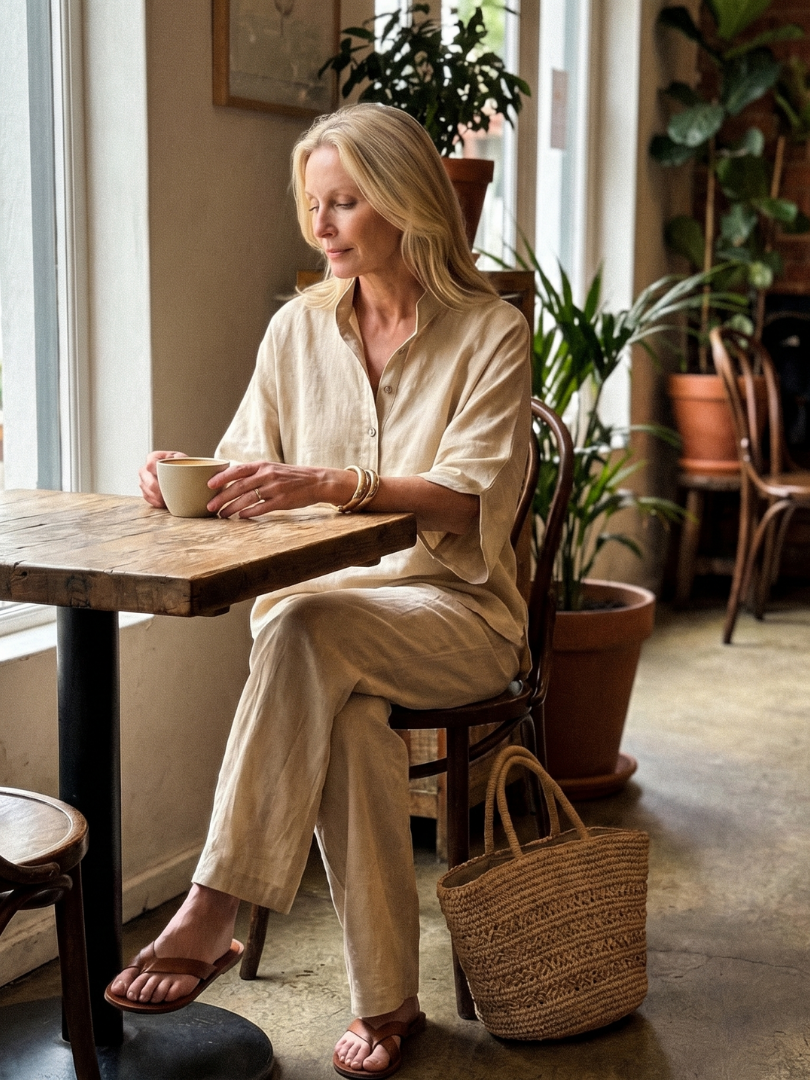 Lila | Relaxed Tunic Set