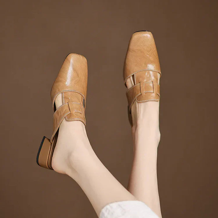 Elowen | Leather Mules