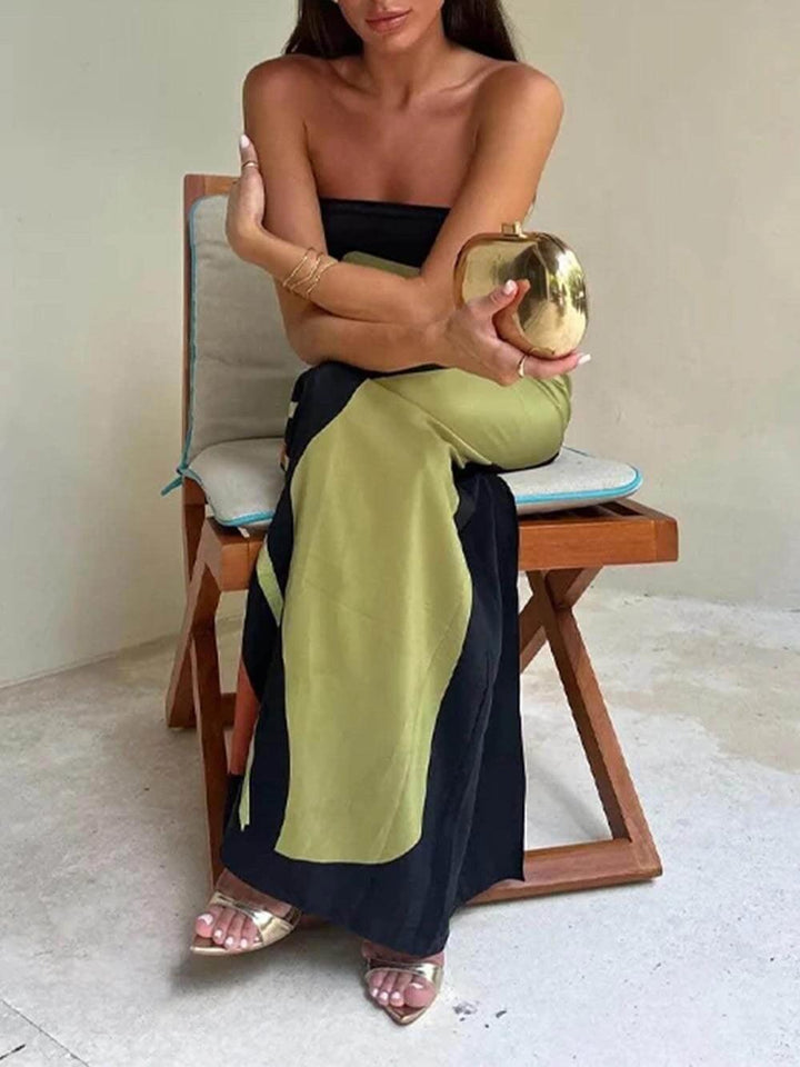 Lila | Strapless Maxi Dress