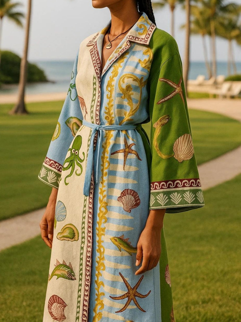 Mirella | Printed Midi Dress