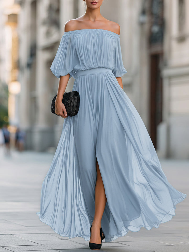Elara | Off-Shoulder Maxi Dress