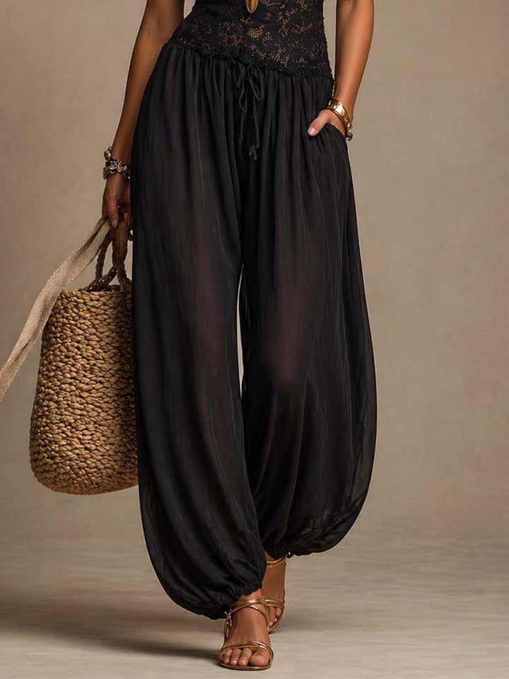 Anouk | Lace Chiffon Jumpsuit