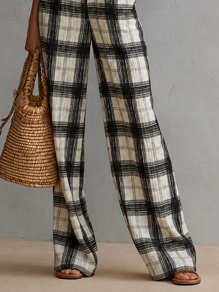 Althea | Linen Wide-Leg Jumpsuit