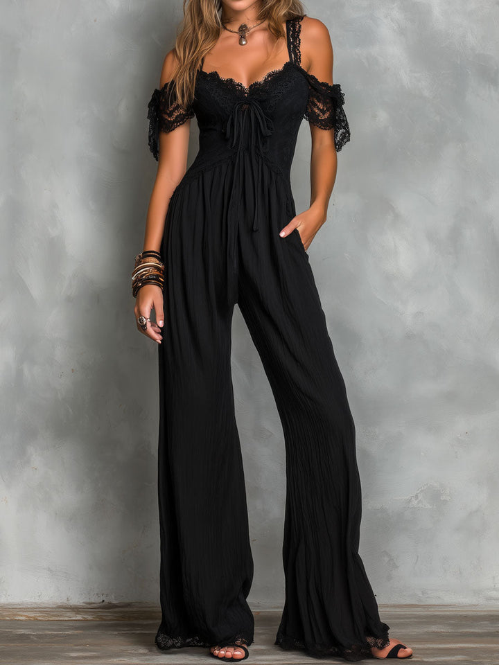 Marisol | Cold-Shoulder Jumpsuit