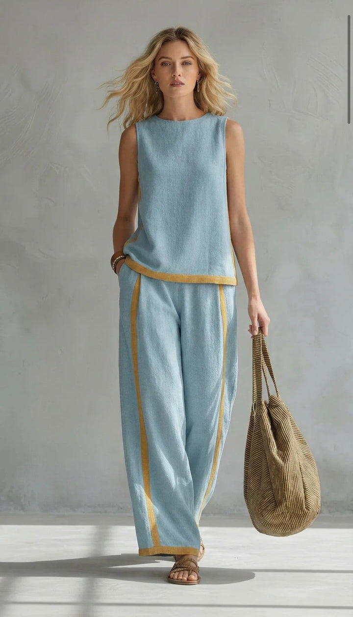 Camille | Cotton Linen Set
