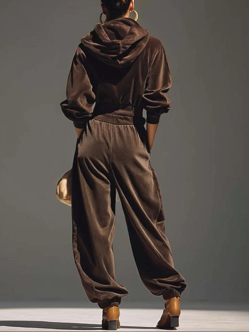 Clara | Loose Velvet Set