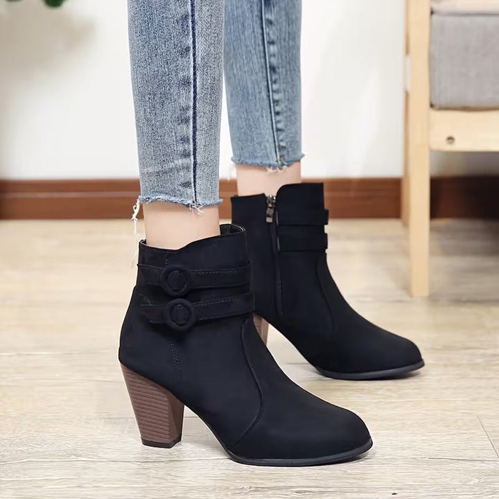 Sabrina | Heeled Ankle Boots