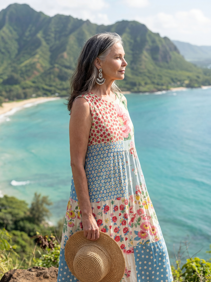 Amara | Floral Midi Dress