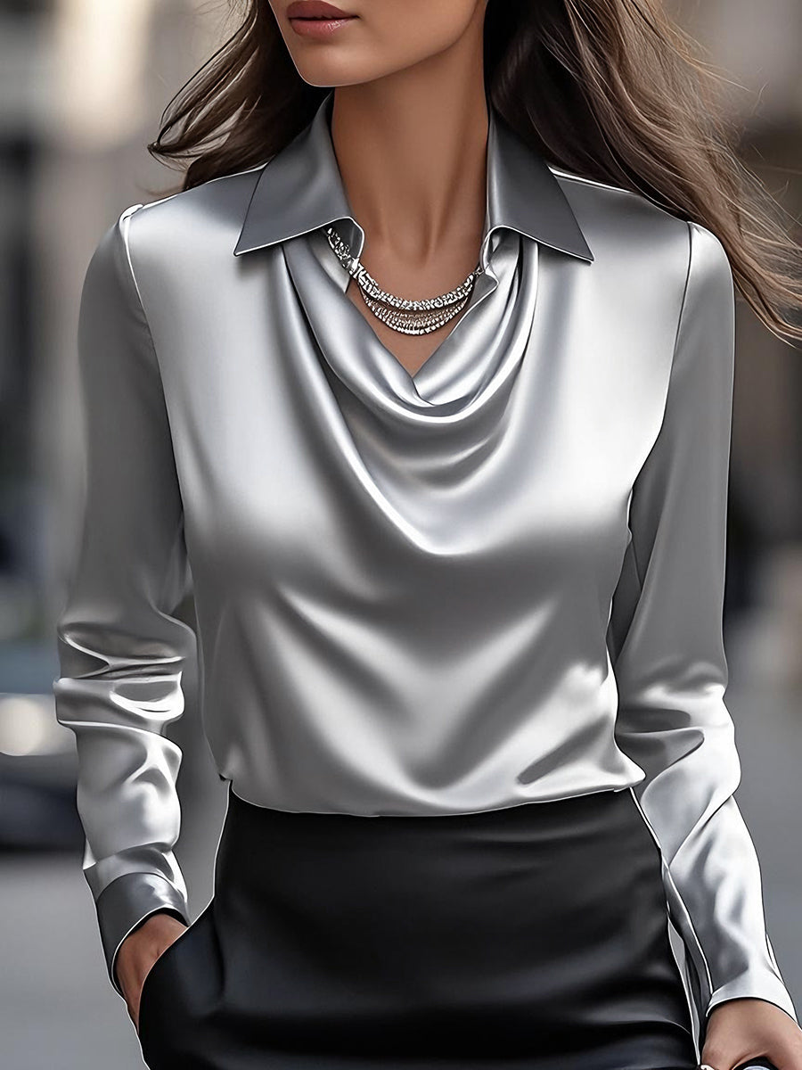 Amara | Satin Blouse