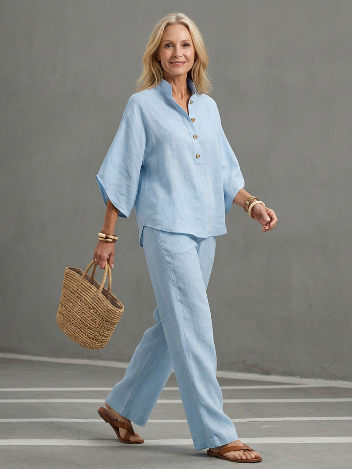 Lila | Relaxed Tunic Set