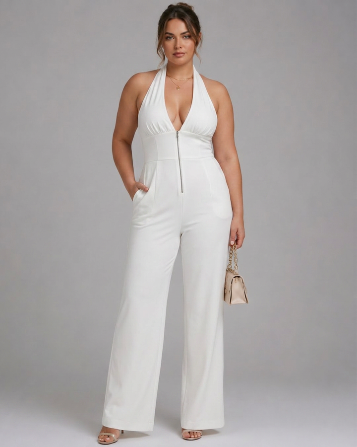 Liliana | Sleeveless Wide Leg Jumpsuit