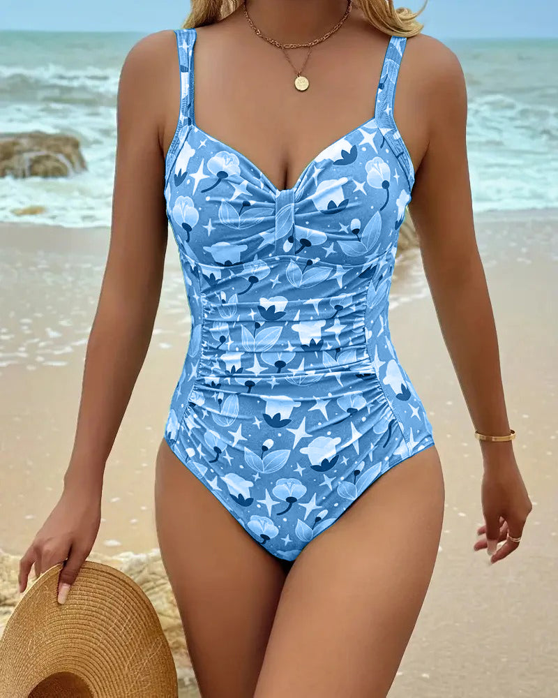Mira | Printed Tankini Top