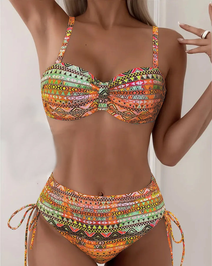 Lila | Ethnic Print Bikini