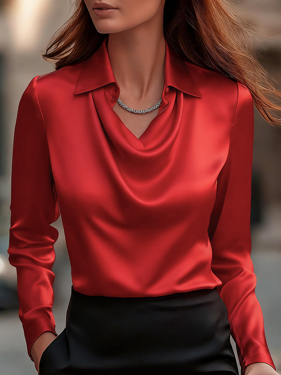 Amara | Satin Blouse