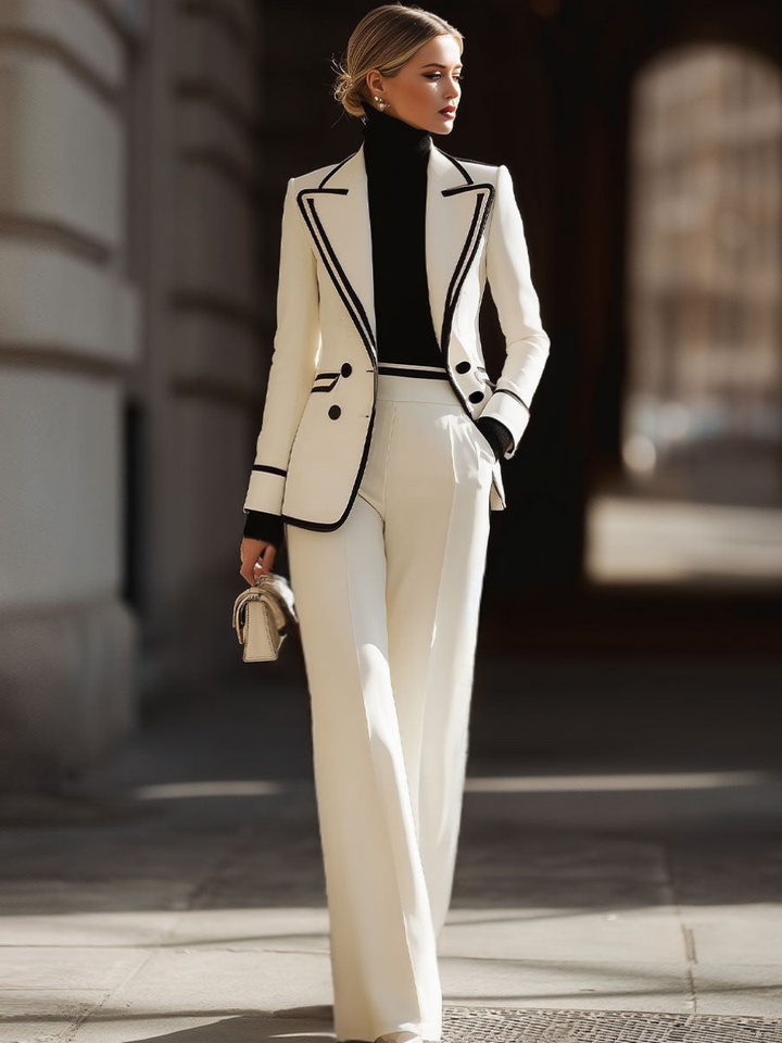 Sabrina | Double-Breasted Suit Set