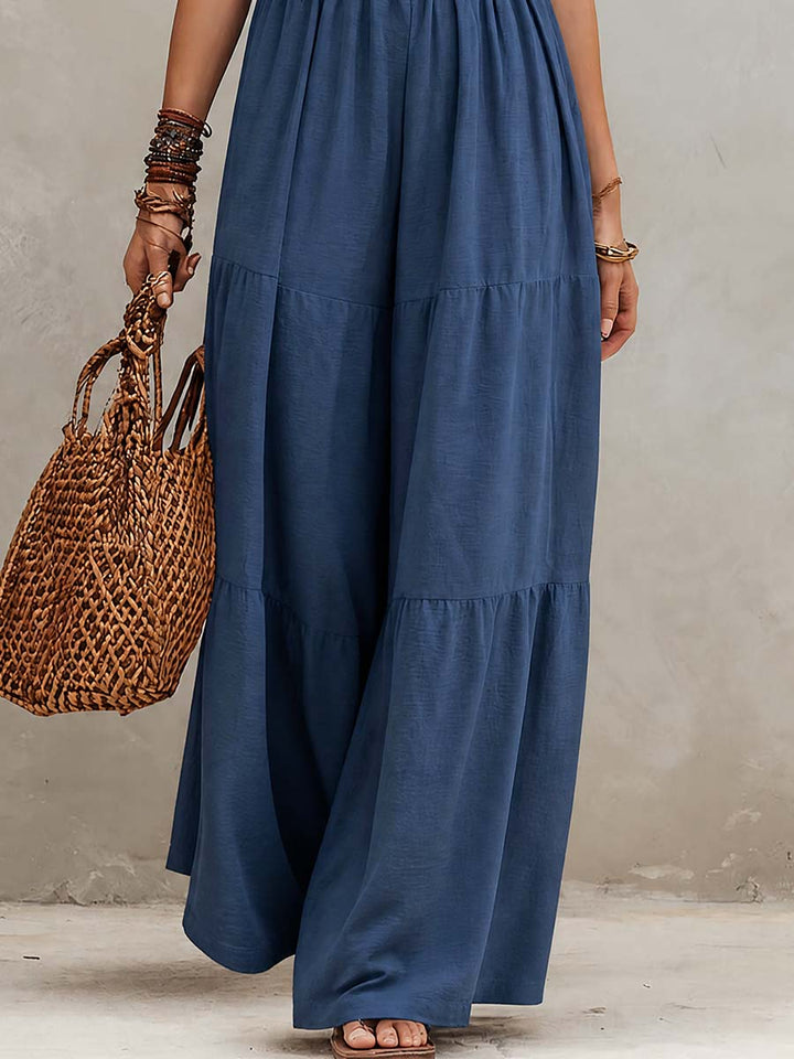 Sophie | Ruffle Neck Jumpsuit
