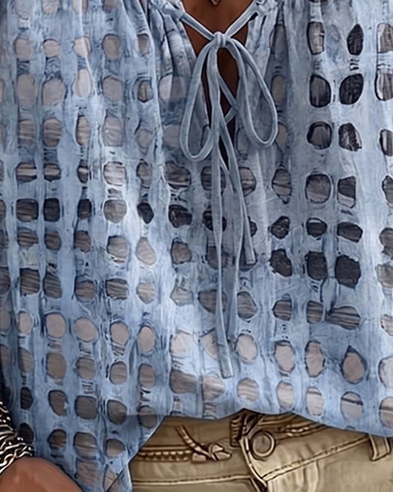 Cecilia | Polka Dot Blouse