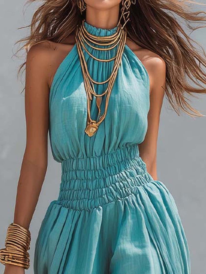 Cressida | Halter Jumpsuit
